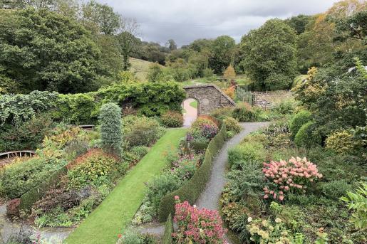 The Garden House - walled garden